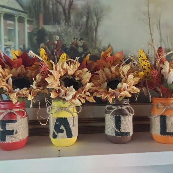 Fall Mason Jars